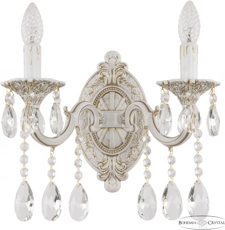 Бра Bohemia AL7801 AL7801B10/2/175 A WMG (220V, подвески, свеча)