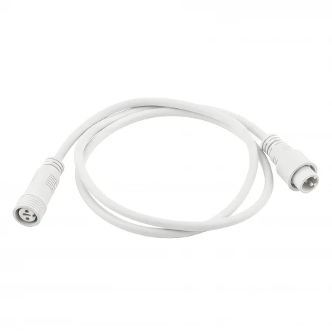 Удлинитель для гирлянд серии F90PRO 1м статика/мерцание IP67 белый Uniel UCX-F90 E/1M/WH