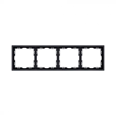 Рамка 4-постовая черный матовый Kollinger Eclipse EC4BK
