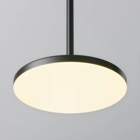 Подвесной светильник Maytoni Plato P076PL-L12W3K-B (LED, 220V, на проводе, круглые)