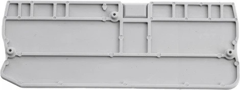 Торцевая заглушка для ЗНИ (серый) Stekker 49273