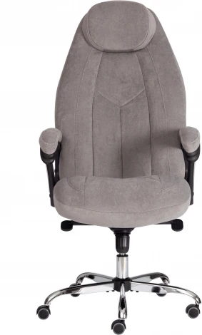 Компьютерное кресло игровое Tetchair BOSS (Флок/Серый)
