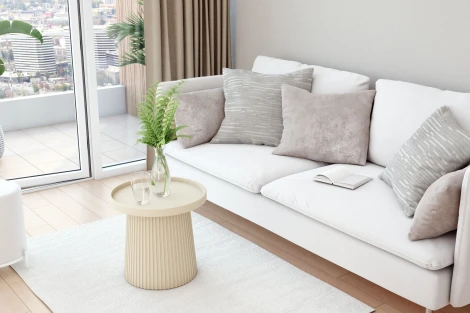 Столик журнальный Sheffilton SHT-CT94 Бежевый 4744618407