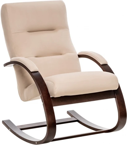 Кресло-качалка Leset Милано (Фанера,Шпон березы/Велюр) Leset арт.2500000072666