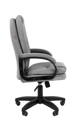 Кресло Chairman Home 668 Россия ткань Т-55 серый LT