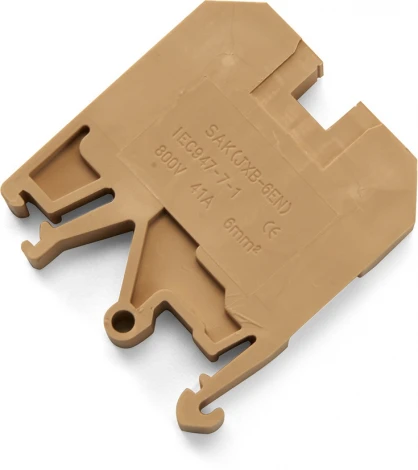 Зажим наборный изолированный (винтовой) 6,0 мм2 Stekker 39935