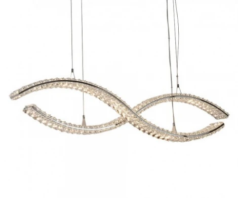 Подвесной светодиодный светильник Newport 8240 8242N/110 chrome (220V, на тросе)