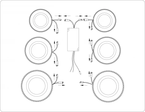 Потолочная люстра светодиодная с пультом Ambrella Original FA8874 (регулировка яркости, 220V, кольцо)