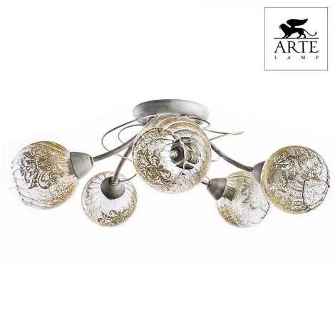 Потолочная люстра Arte Lamp Gemma A6347PL-5WG