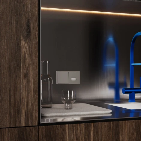 Накладка для подсветки светодиодной (капучино) Voltum S70 VLS002314