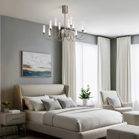 Потолочная люстра на штанге Freya Alias FR2050CL-L36BS