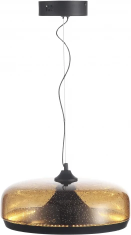 Подвесной светильник ST Luce Ripple SL6014.603.01 Черный/Коричневый, с пузырьками LED 1*42W (220V, на тросе, круглые)