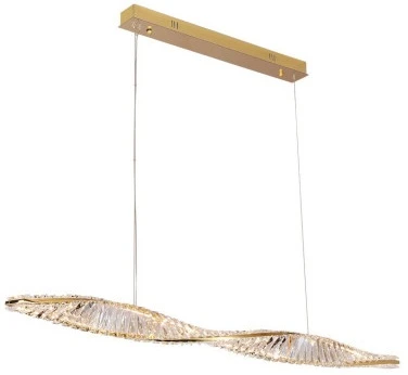 Подвесной светодиодный светильник Newport 8240 8244N/120 gold (220V, на тросе)