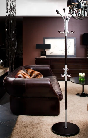 Вешалка напольная Д 1 металлик/ венге от фабрики Mebelik