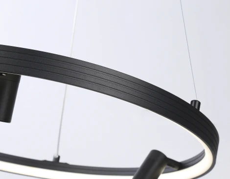 Подвесной светильник Ambrella COMFORT FL5284 (регулировка яркости, LED, 220V, пульт управления, на тросе, кольцо)