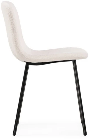 Стул Woodville на металлокаркасе Ursa black / white 15594