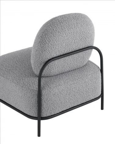 Кресло Стоун new ткань букле серый Stool Group арт.УТ000039996