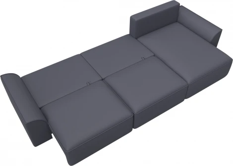 Диван угловой Лига-048 НПБ лонг Лига Диванов (Экокожа) арт.128498