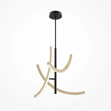 Потолочная люстра на штанге Maytoni Wabi MOD428PL-L27BK (LED, 220V)