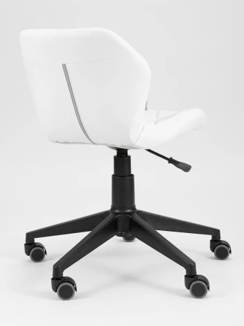 Кресло компьютерное MyFar Честер экокожа белый MF1046-1