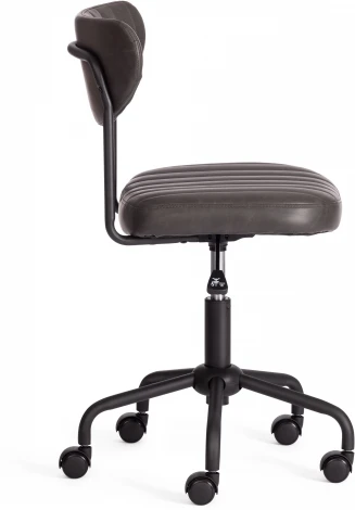 Компьютерное кресло игровое Tetchair SLIM (Исскуственая кожа/Серый)
