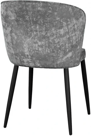 Стул DikLine 348 поворотный M13 светло-серый, ножки черные арт.00-00074679