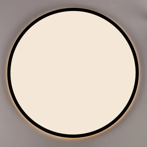 Настенно-потолочный светильник круглый светодиодный с подсветкой Citilux Norma CL748501 (220V, круглые, IP40)