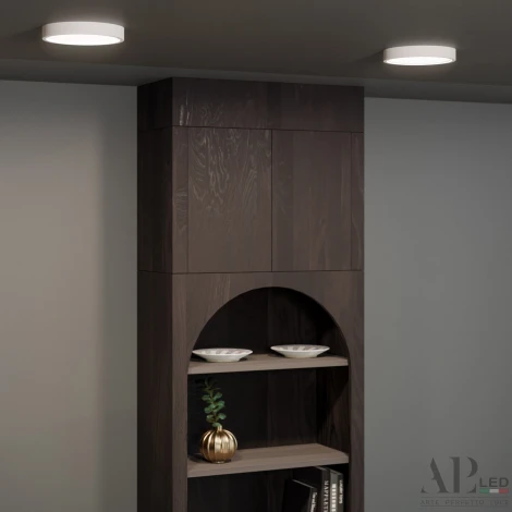 Точечный светильник накладной APL LED Ingrid 3322.LDY1604M/12W/4K (220V, круглые, IP40)