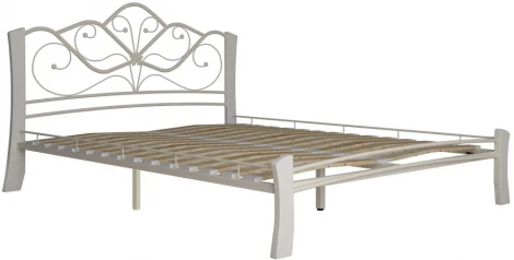 Полутораспальная кровать Woodville Виктори 4 140х200 белая 403003