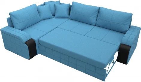 Диван угловой Николь левый угол Лига Диванов (Рогожка) арт.126004L