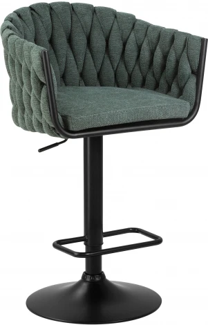 Стул барный LEON (зеленая ткань (LAR 275-23))