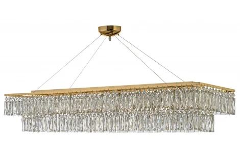 Подвесная люстра хрусталь Arti Lampadari Acquaro Acquaro E 1.5.120x30.100 GP