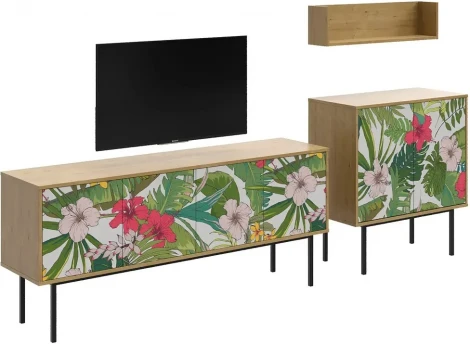 Композиция Boho Color 4 ОГОГО (арт.599580), (ЛДСП/Дуб Корбридж)