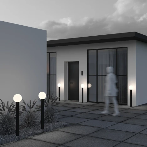 Наземный светильник Maytoni Bold O598FL-01B (220V, шар, IP54)