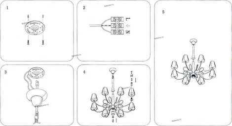 Подвесная люстра Lightstar Vortico 814297