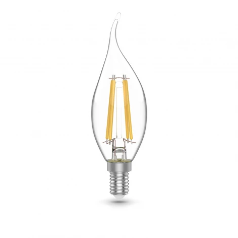 Лампочка светодиодная филаментная E14 5,5W (3 лампы в упаковке) Gauss 1041116T