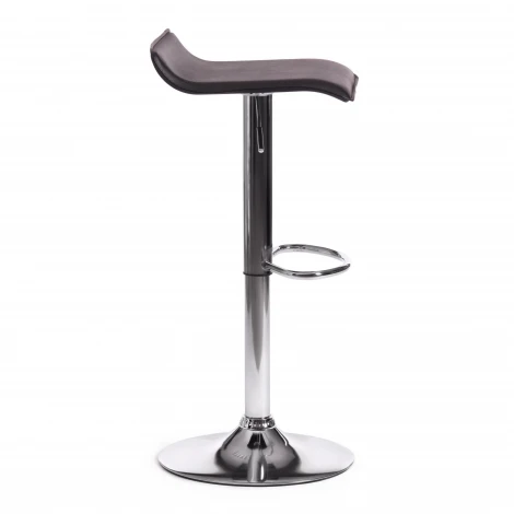 Стул барный KOST (mod. KY509) черный/хром (металл, экокожа)