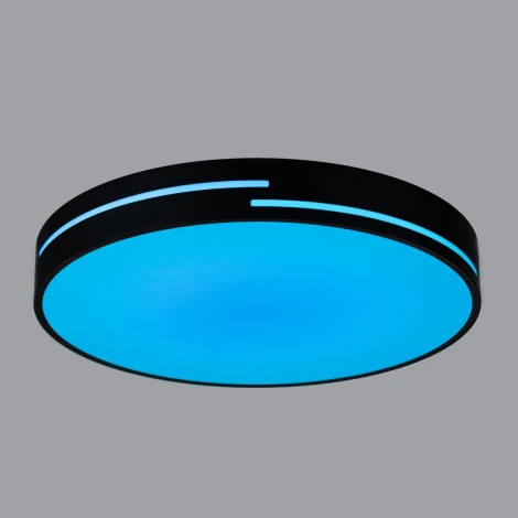 Потолочный светильник RGB круглый светодиодный с пультом Citilux Купер Лайн CL72470GL1 (220V, круглые)