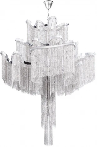 Подвесная люстра каскадная большая Loft It Stream 10208/1000 Smoke (220V, на цепи)