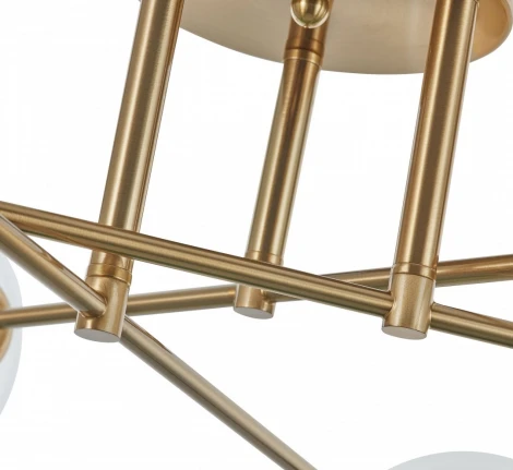 Потолочная люстра на штанге Arte Milano Neapolis-72880 272880/6 GD (220V, шар)