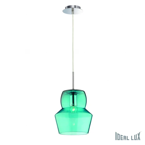 Подвесной светильник Ideal Lux Zeno SP1 BIG AZZURRO