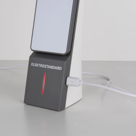 Офисная настольная лампа Eurosvet Desk белый/серый (TL90450)