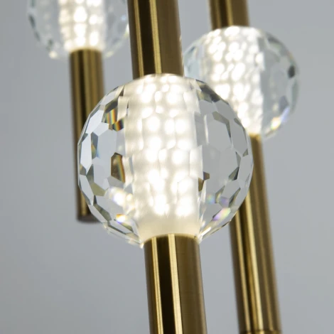 Подвесной светильник светодиодный хрустальный Modelux MODESTYLE MS.88923.6 BS