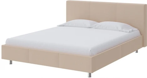 PROxSON Кровать Novo (Ткань: Рогожка Savana Camel (бежевый)) 90x200