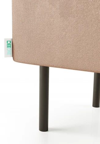 Маленькая радость Пуф прямоугольный на ножках, розовый D1 furniture арт.AAA41673006