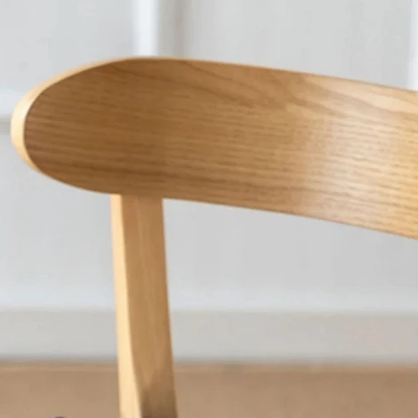 Стул барный Elevate Zenith Hesby (Бук/Полиуретан) арт.HSBI_B016_wooden_greyp