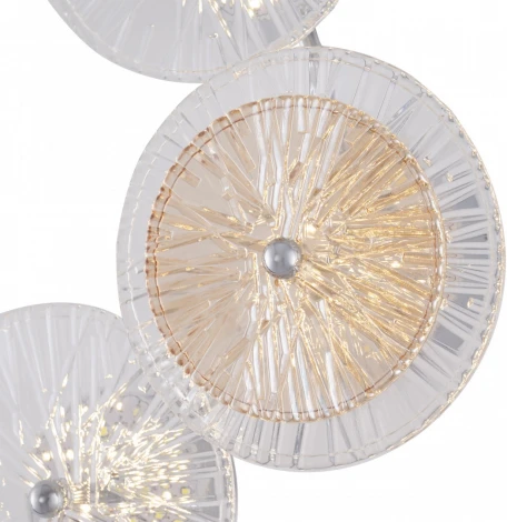 Бра светодиодное Arte Milano AM-1252B 4.1252B.D250.H500.LED Ni (220V, круглые)