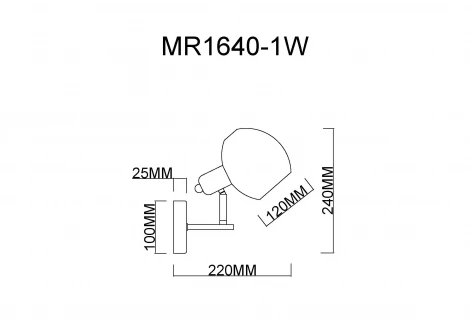 Бра MyFar Diana MR1640-1W (220V)