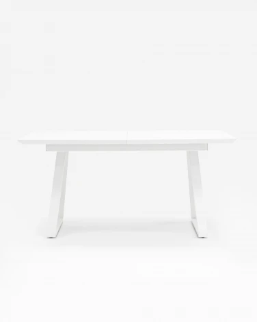 Стол обеденный Stool Group Детройт раскладной 160-200*90 белый УТ000002655