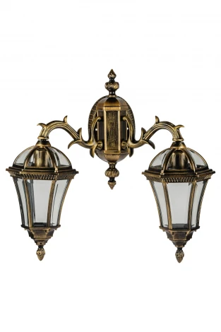 Настенный фонарь уличный Oasis Light ROMA S 95202S 2 15L Gb (220V, IP44)